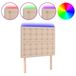 VidaXL Hoofdbord Cappuccino Kunstleer 80x5x118/128 cm
