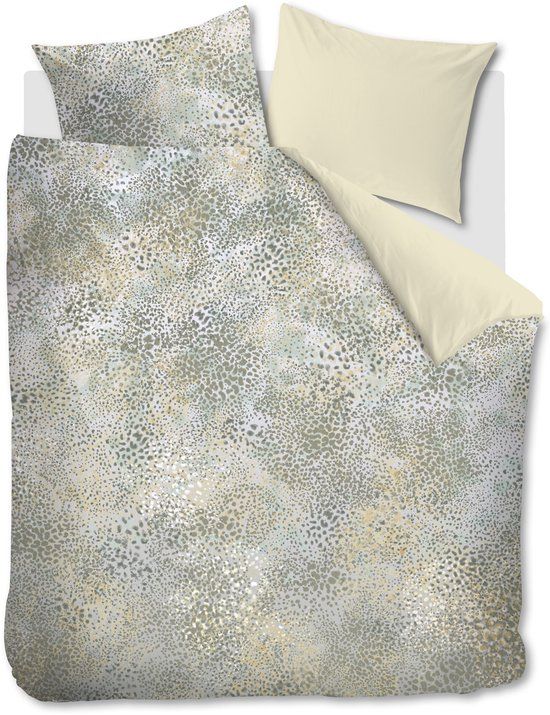 Beddinghouse Sia dekbedovertrek - Lits-Jumeaux XL - 260 x 200/220 cm - Groen