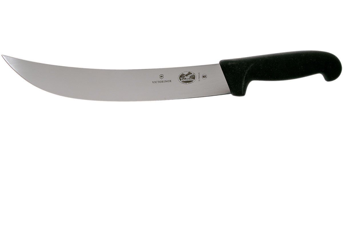 Victorinox Fibrox Pro Cimeter / slagersmes 25 cm 5-7303-25