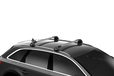 Thule Edge Flush Rail 720600 - Dakdragers - Zwart - Aluminium