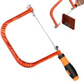 Merkloos Hand Zaag - Metaalzaag Houtzaag - Precisie Zagen - Comfortabele Grip - 32 x 13 x 2 cm - Zilver