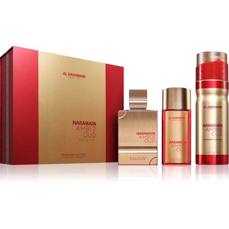 AL HARAMAIN Amber Oud Ruby Edition Gift Set