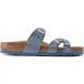 Birkenstock Sandales Franca Cuir Ciré
