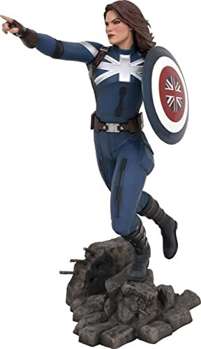 Diamond Comic Distributors Diamond Select - Marvel Gallery Disney+ Captain Carter PVC Statue