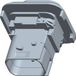 TE Connectivity 1-1670214-1 Female behuizing-board HDSCS, MCP Totaal aantal polen 6 1 stuk(s)