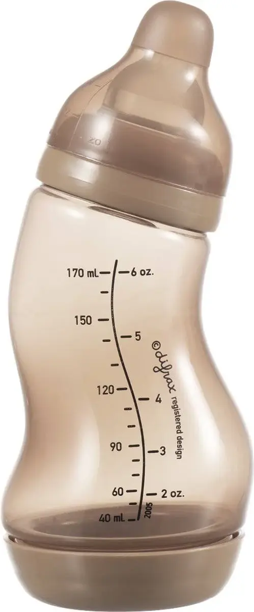 Difrax S-fles Natural 170 ml Caramel