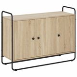 vidaXL Dressoir Sonoma Eiken 102 x 35 x 75 cm Bewerkt hout