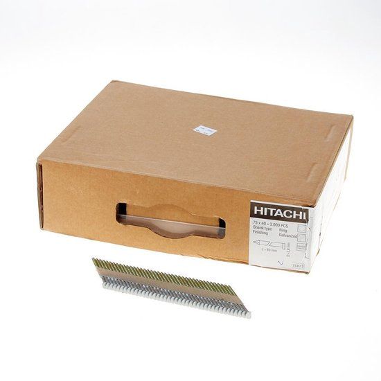 HiKOKI Spijkers D-kop 2.8x65mm (3000st) - 753613