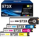 HP 4-pack cartouches d'encre pour 973X, PageWide Pro/Managed