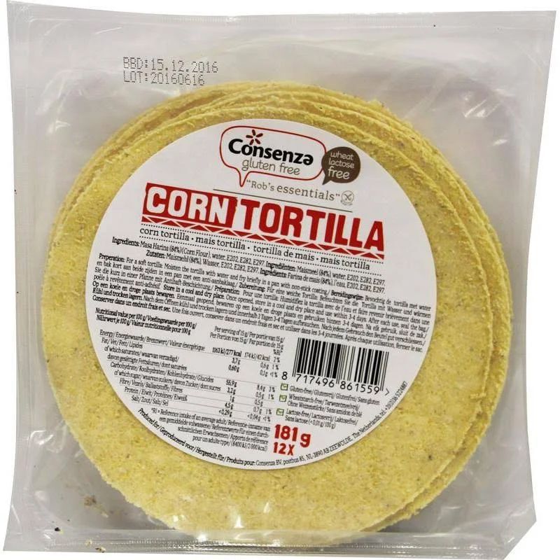 Rob's Essentials Tortilla Mais 181g