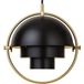 GUBI Suspension Multi-Lite small Laiton-noir