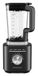 KitchenAid 5KSB2071 Pure Power Staande mixer, 1,85 l | 1200 W, glazen reservoir, 10 snelheden, asymmetrische roestvrijstalen messen, reinigingscyclus, mat zwart