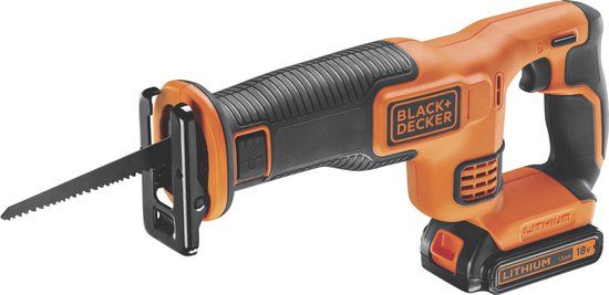 BLACK+DECKER BDCR18-QW reciprozaag - 18V - incl. accu en lader