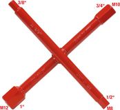 KS Tools Sanitair-kruissleutel, 7 functies - 116.6000