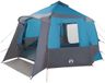 vidaXL Cabin Tent 12-Person 10-persoons Blauw en Grijs