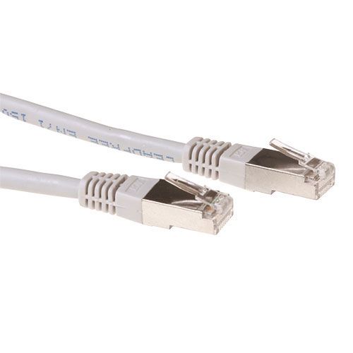 ACT IB4020 LSZH SFTP CAT6A Patchkabel Grijs - 20 meter