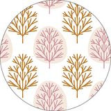 Bonateks Ronde digitaal bedrukte muismat, antislip onderkant, voor kantoor en thuis, diameter: 22 cm
