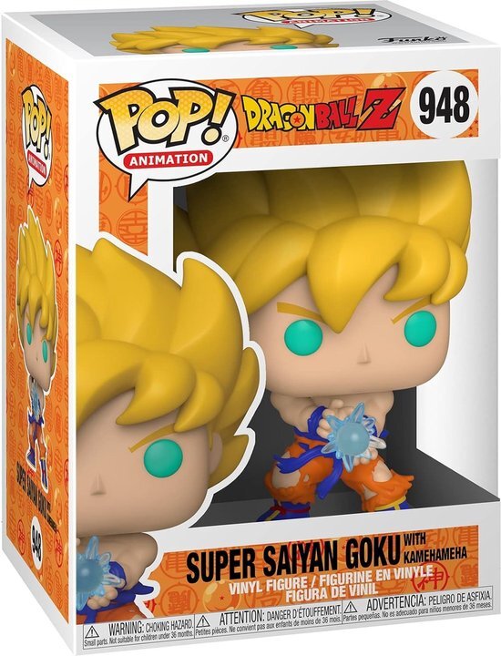 Funko POP Animation: DBZ S9- SS Goku w/ Kamehameha Wave