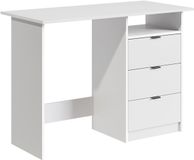 Vicco Meiko Bureau – 105 x 50 cm met laden Wit