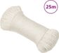 vidaXL Werktouw 8 mm 25 m polypropeen wit