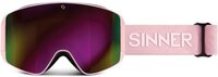 SINNER AURA Matte Light Pink Ski Goggles - Unisex - Size One Size