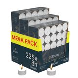 SPAAS 3x Bougies chauffe-plat ± 8 heures de combustion 75 pièces