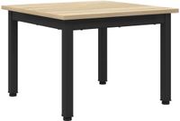 vidaXL Salontafel Sonoma Eiken 50 x 50 x 36 cm Bewerkt Hout