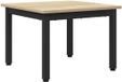 vidaXL Salontafel Sonoma Eiken 50 x 50 x 36 cm Bewerkt Hout