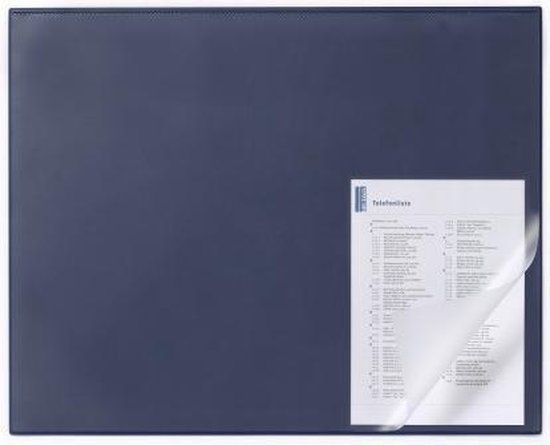 Durable 729307 Bureauonderlegger Donkerblauw