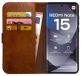 Rosso Element Xiaomi Redmi Note 15 5G Hoesje Book Case Wallet Bruin