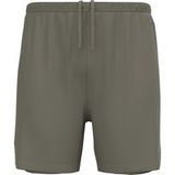 Odlo Essential 6in 2in1 Hardloopshorts Heren-kaki, Maat XXL