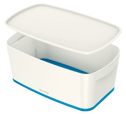 Leitz MyBox® Opbergbakje - Rechthoekig - Blauw/Wit