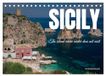 Sicily CALVENDO Sicily - The island where winter does not exist (Desk Calendar 2027 DIN A5 landscape), CALVENDO 12 Month DeskCalendar
