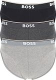 HUGO BOSS Power briefs (3-pack) - Hommes Slip - Gris