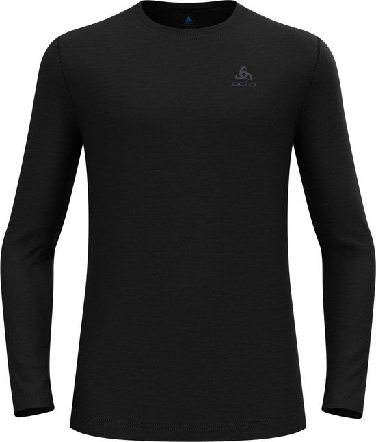 Odlo Natural Merino 160 Lange Mouwen Shirt Heren - Zwart, Maat S