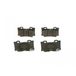Bosch BP2037 remblokken achteras, ECE-R90-certificering, 1 set met 4 remblokken