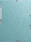 Exacompta 25x Elastomap met 3 kleppen in glanskarton 400g/m2 Skandi - Ijzig blauw - 55273E