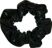 Snowflake Hair Scrunchie Mystique Glansstof Turnen Meisjes Haarwokkel Elastisch Zwart One Size