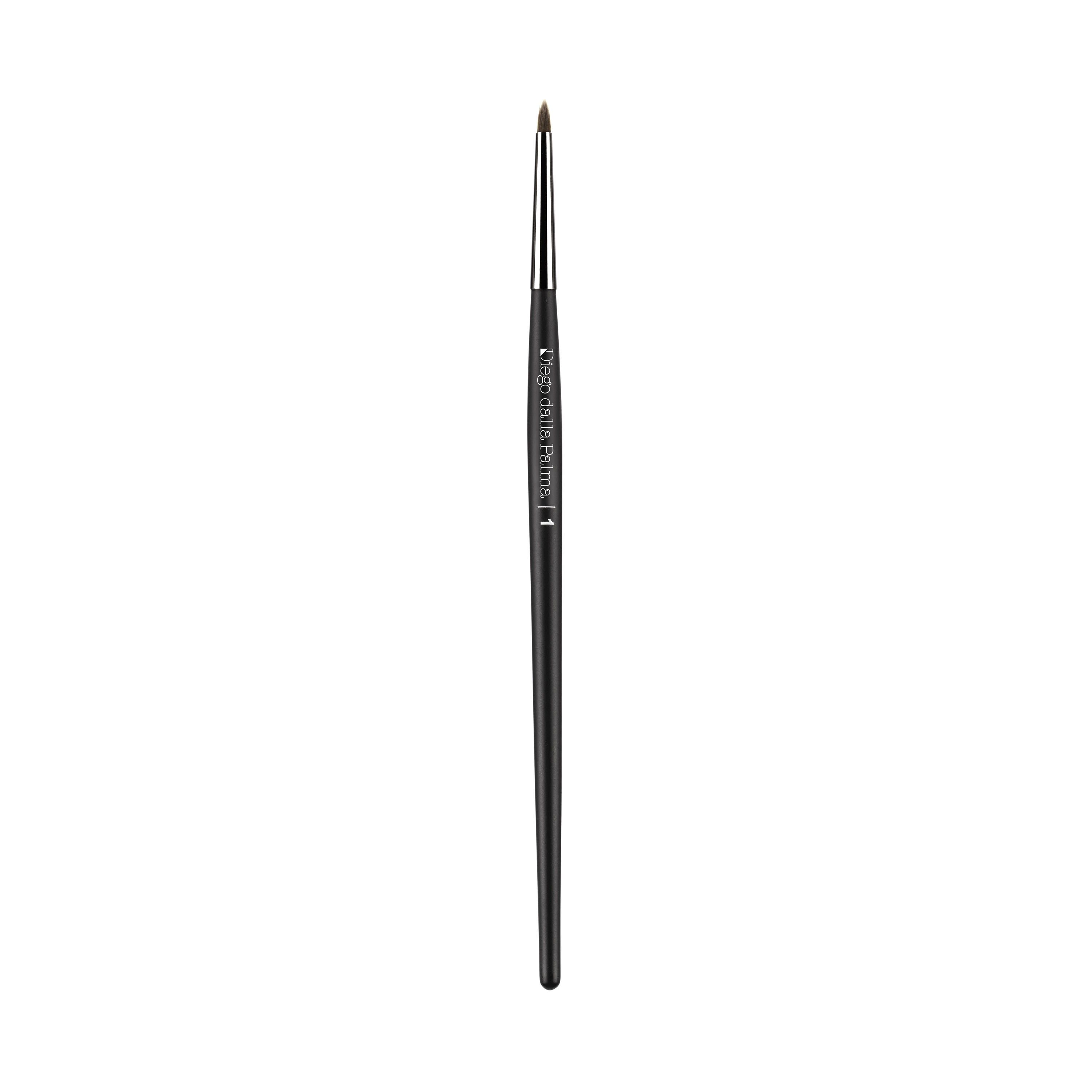 Diego dalla Palma Eyeliner Brush N°1 - Eyeliner Brush - Tapered - Fine - Synthetic - Black - Women - 1 pc