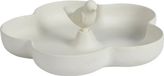 Decoris Bain d'oiseau/Écuelle à boire - Beige clair - Bambou Bois - 23 cm