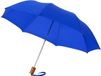 Merkloos / Sans marque Paraplu Opvouwbaar - klein - blauw - polyester - 35 x D93 cm - compact model