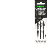 Korda Kable Leadcore Leader Hybrid Lead Clip Weed 50cm