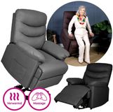 Vitadora Sta-op Stoel - Met Massage en Warmtetherapie - Bruin