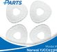 Plus.Parts Narwal YJCC033H Tampons de nettoyage (4 pièces)