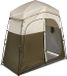 Vevor Douchetent Toilettent (2140x1120x213 cm) met Privacyscherm & 2 Kamers, Omkleedtent Incl. Haringen & Touwen & Draagtas, Privacyschermtent Gemaakt van 150d Oxford-Stof Voor Kamperen, Strand En Vissen