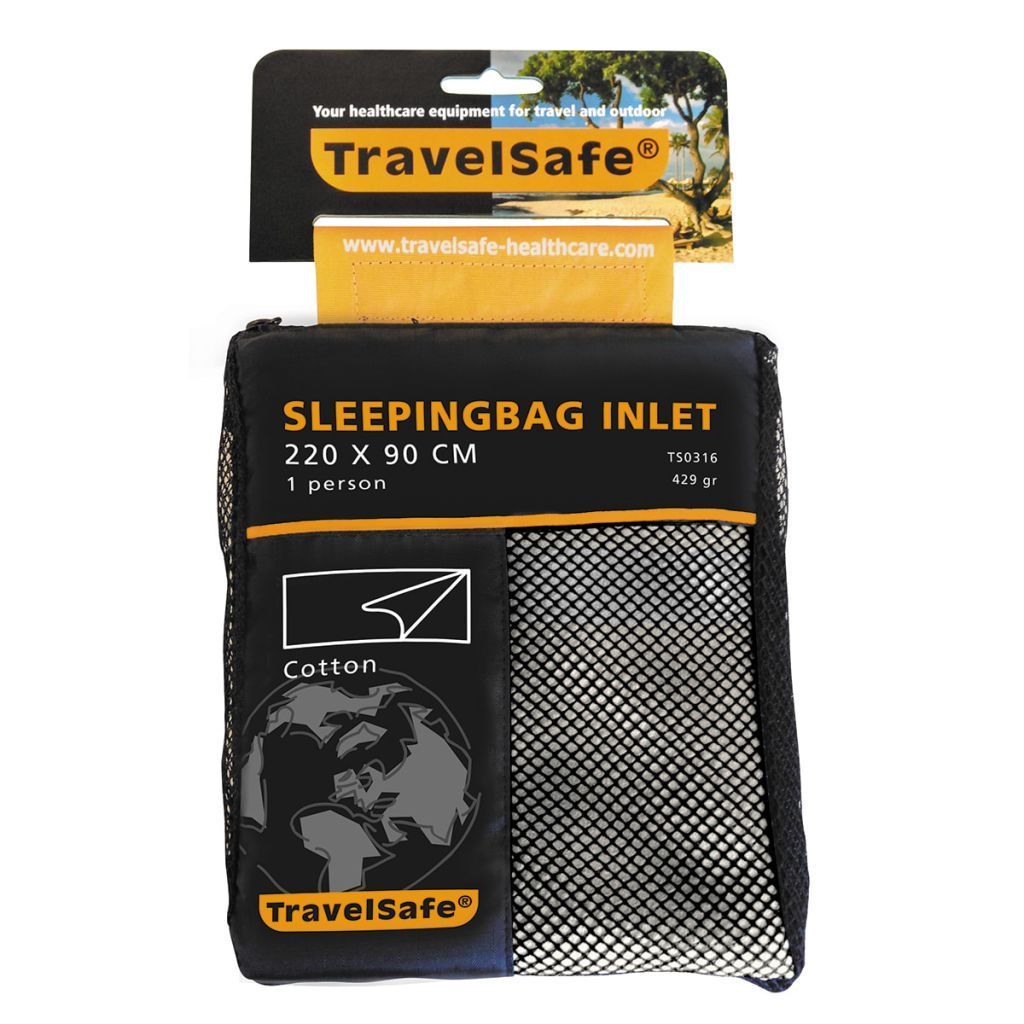 Travelsafe lakenzak katoen TS0316 - wit