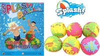 Jonotoys Splash Bal - 5 cm - 6 Stuks - Multicolor