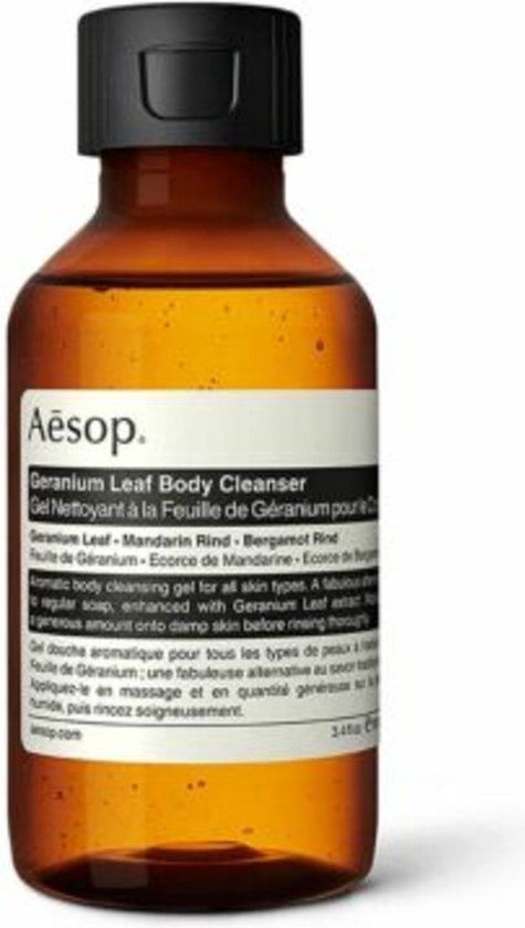 AESOP Geranium Leaf Body Cleanser - Luxueuze douchegel met aloë vera - 100 ml