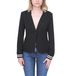 AjC Blazer veste d'affaires pour femme avec fermeture à un bouton veste de costume blazer 71618907 noir