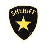 101 Inc Embleem 3D Pvc Sheriff Geel 18041